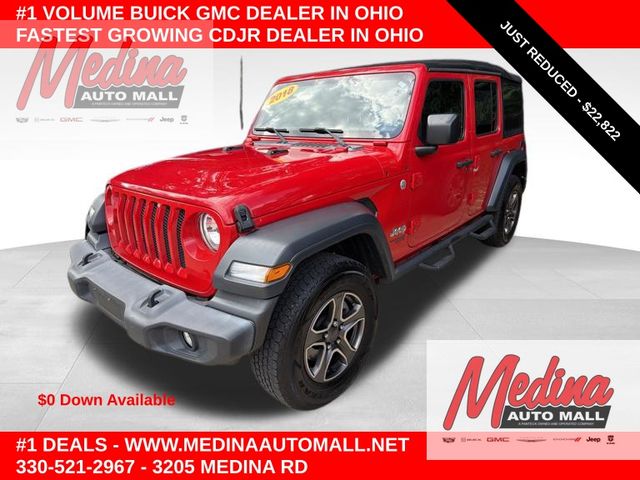 2018 Jeep Wrangler Unlimited Sport S